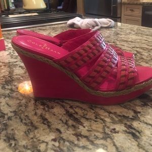Kate Spade Hot Pink Wedges